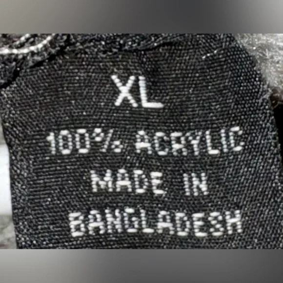 John Henry Men’s sweater, gray, size XL - Picture 4 of 6